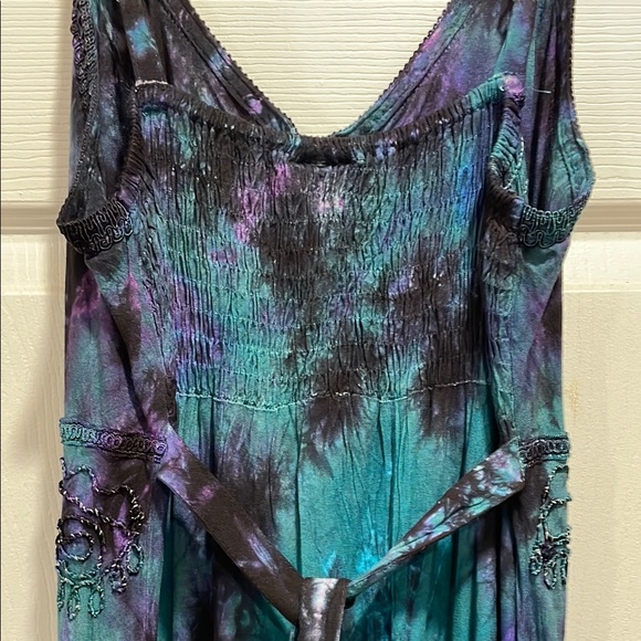 Tie-Dye Spaghetti Strap Dress - Picture 5 of 7